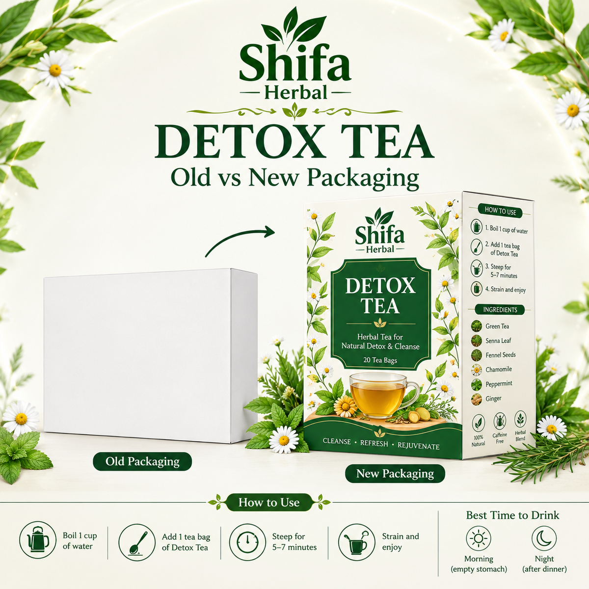 Natural Detox Kahwa-Herbal Tea For Detox