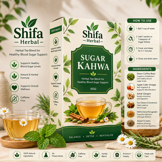 Natural Sugar Control Kahwa-Herbal Tea